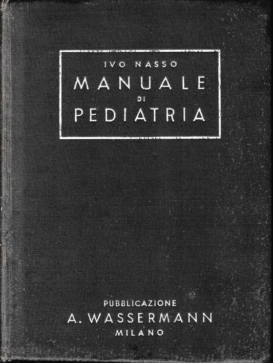 Manuale di Pediatria - copertina