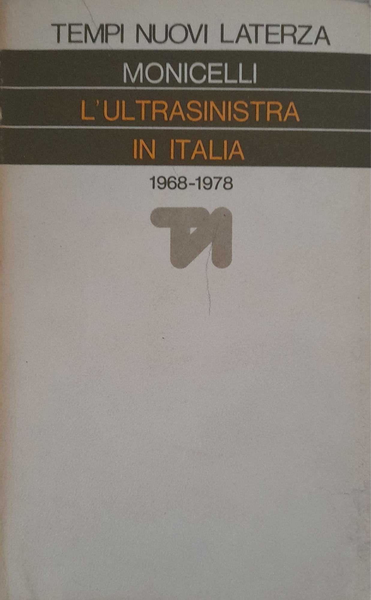 L'ultrasinistra in Italia - copertina
