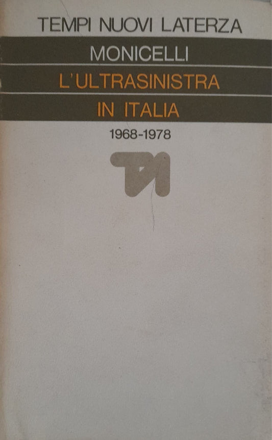 L'ultrasinistra in Italia - copertina