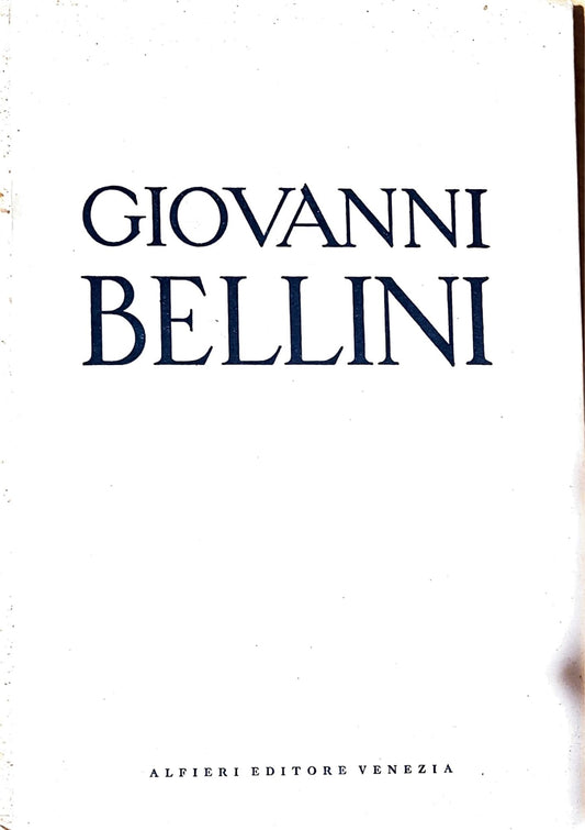 Catalogo illustrato della mostra a cura di rodolfo Pallucchini - copertina