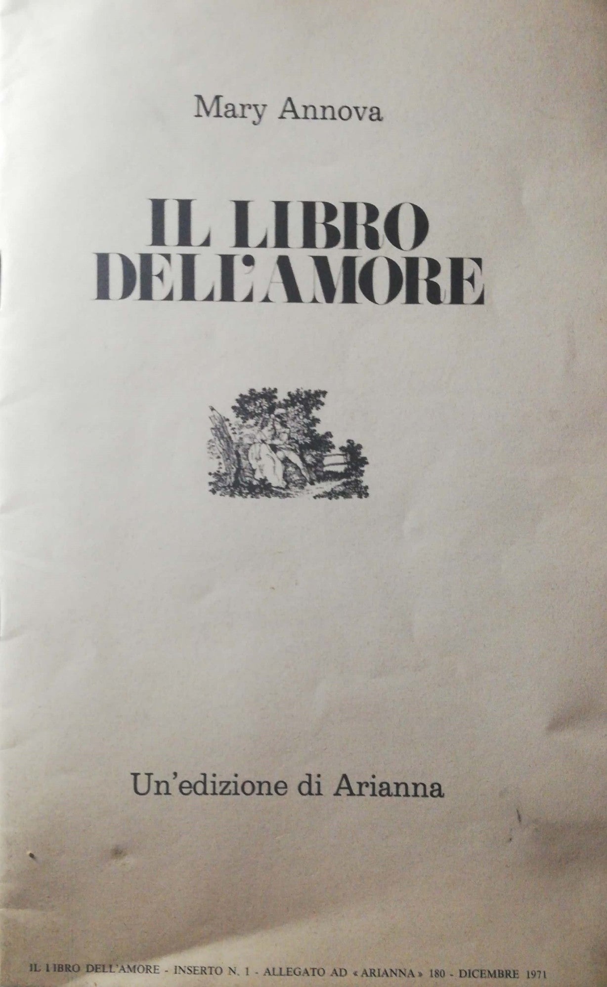il libro dell'Amore - copertina