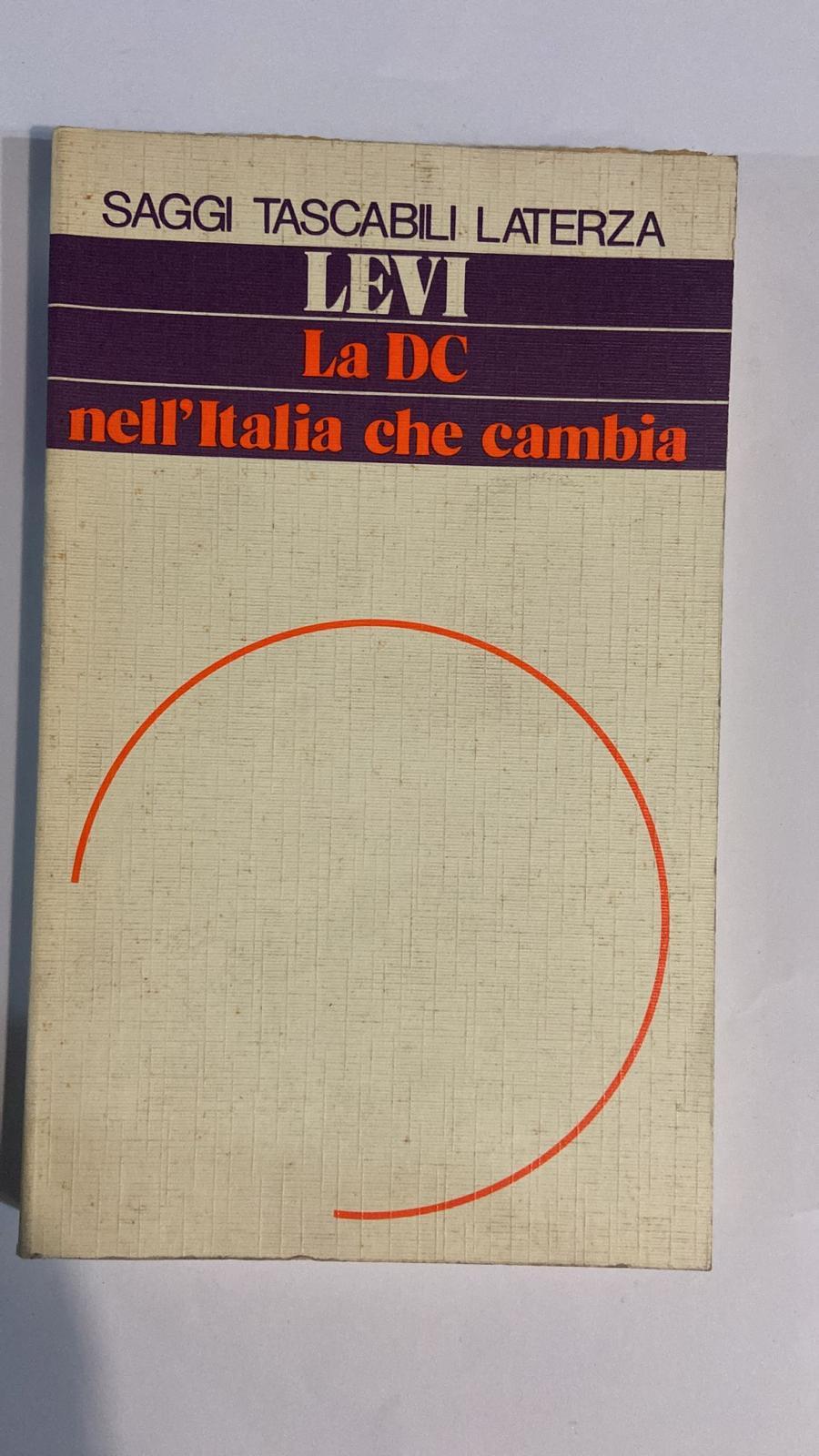 La DC nell'Italia che cambia - copertina