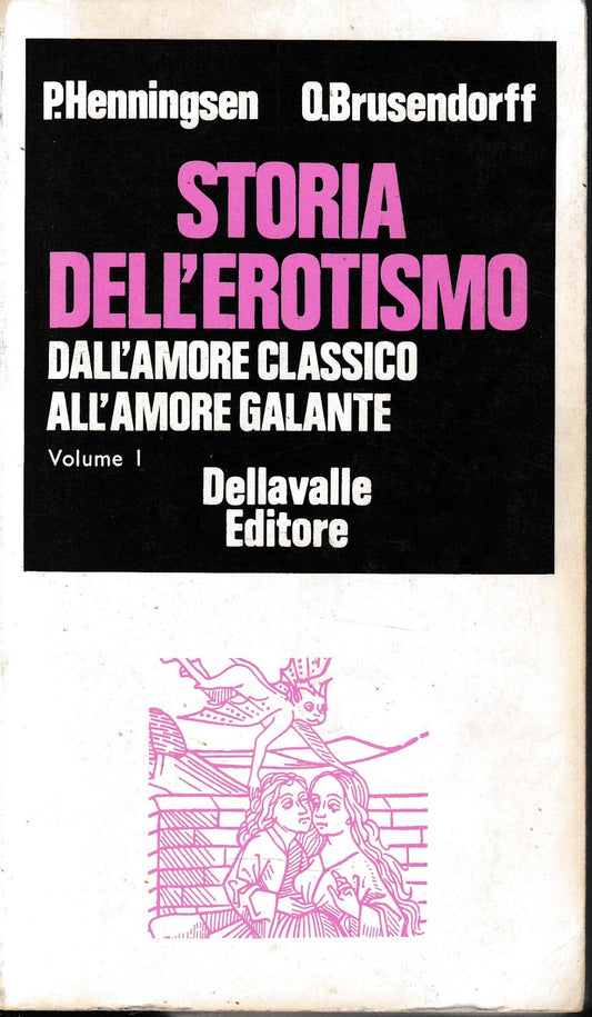 Storia dell'erotismo, vol. 1° - copertina