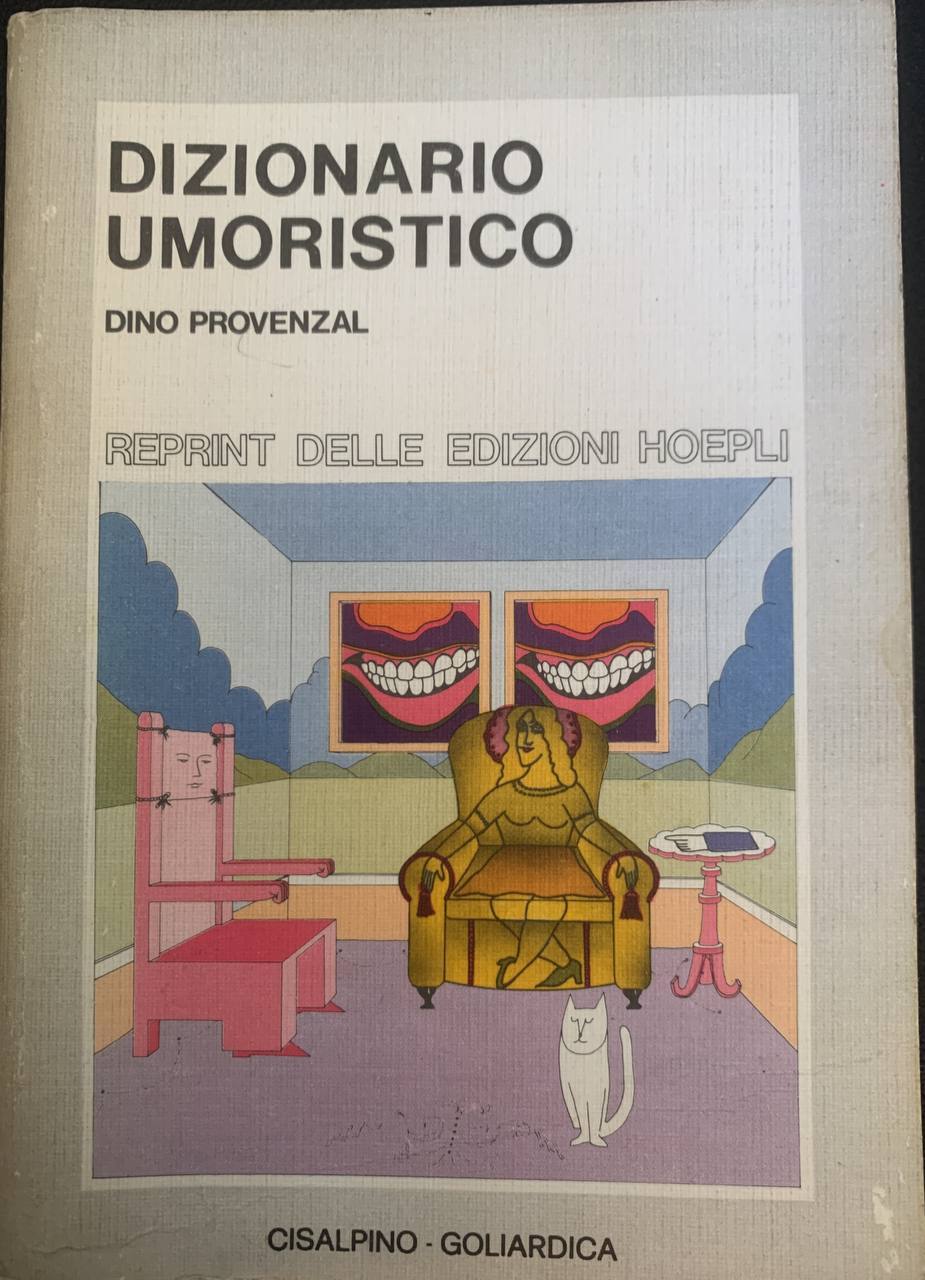 Dizionario umoristico - copertina