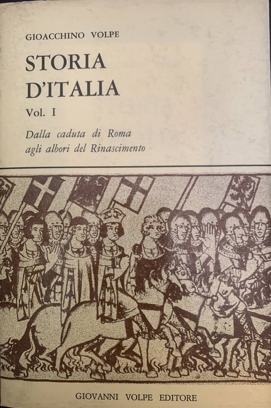 Storia d'Italia. Vol. 1 - copertina