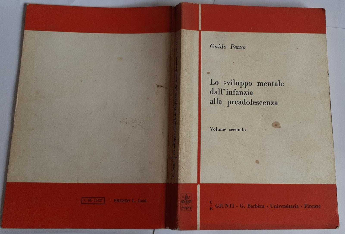 Lo sviluppo mentale dall'infanzia alla preadolescenza Vol II - copertina