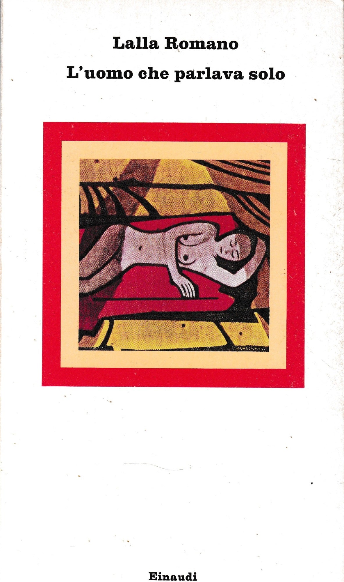 L'uomo che parlava da solo - copertina