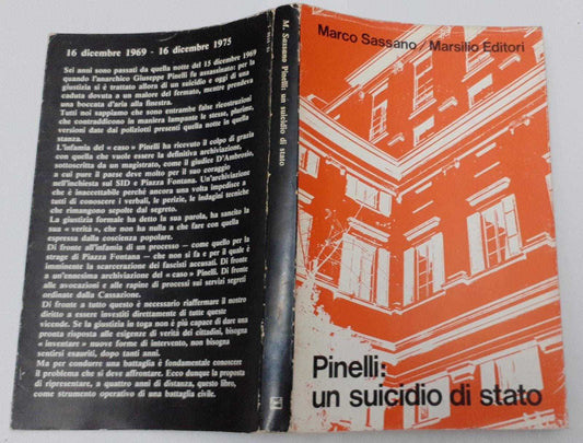 Pinelli: un suicidio di stato - copertina