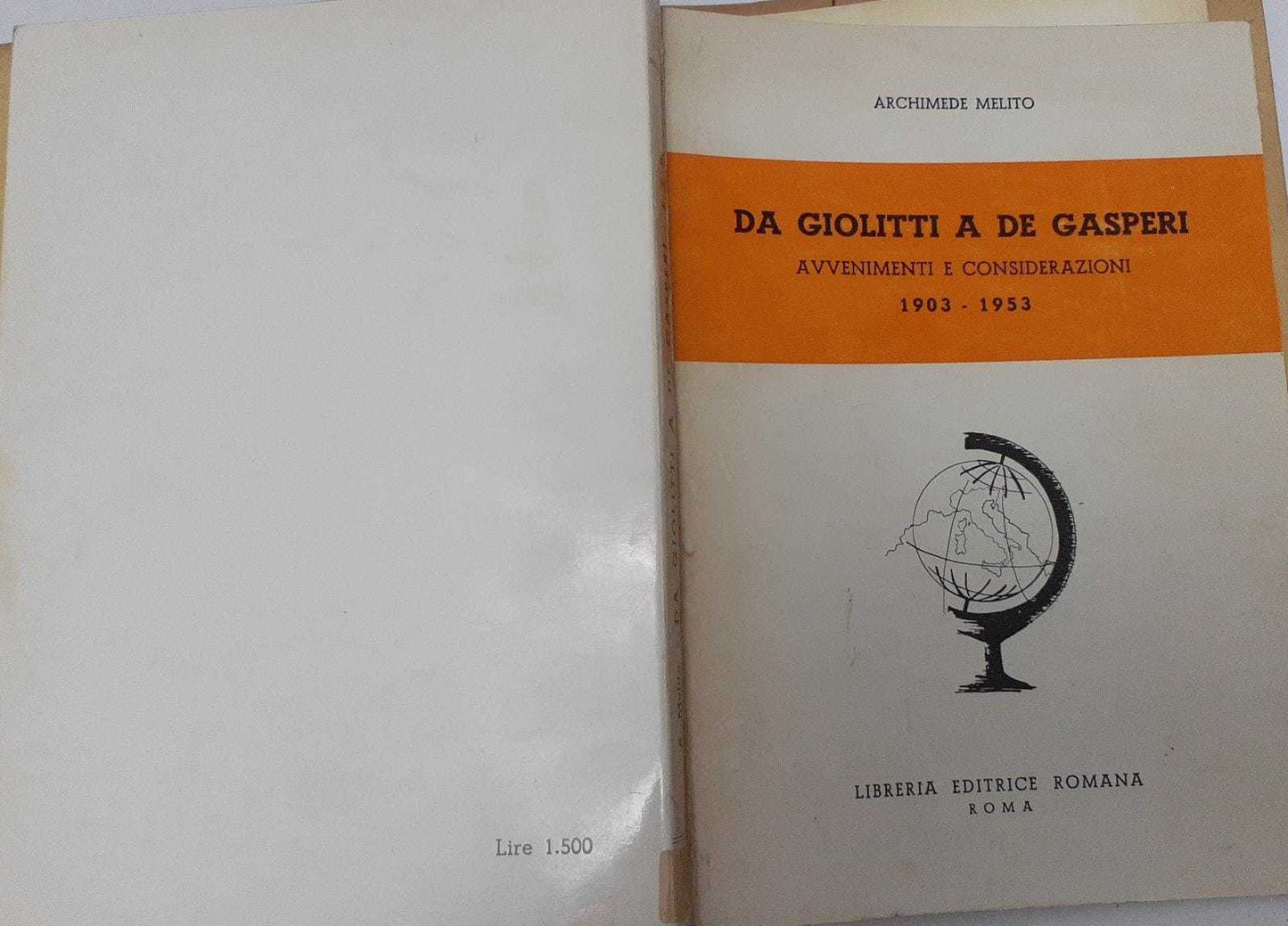 Da Giolitti a De Gasperi - copertina
