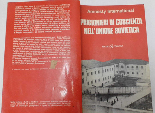 Prigionieri di coscienza nell'unione sovietica - copertina