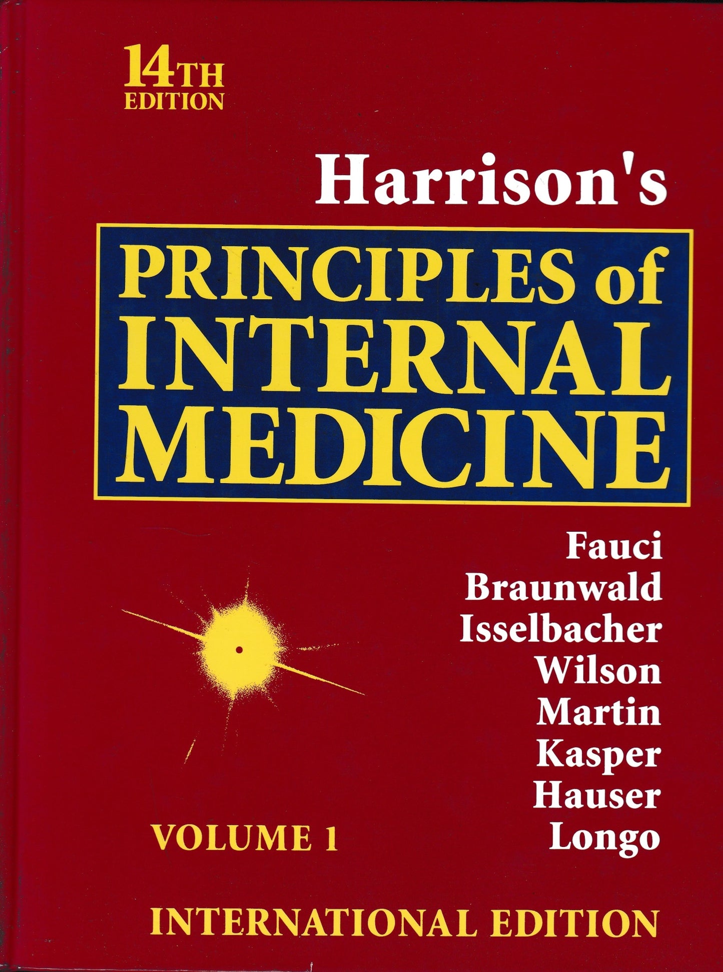 Harrison's. Principles of Internal Medicine, vol. 1° - copertina