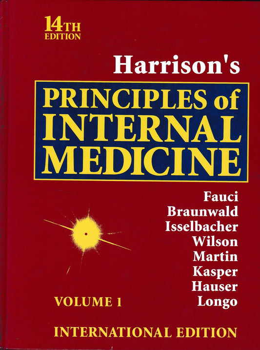 Harrison's. Principles of Internal Medicine, vol. 1° - copertina