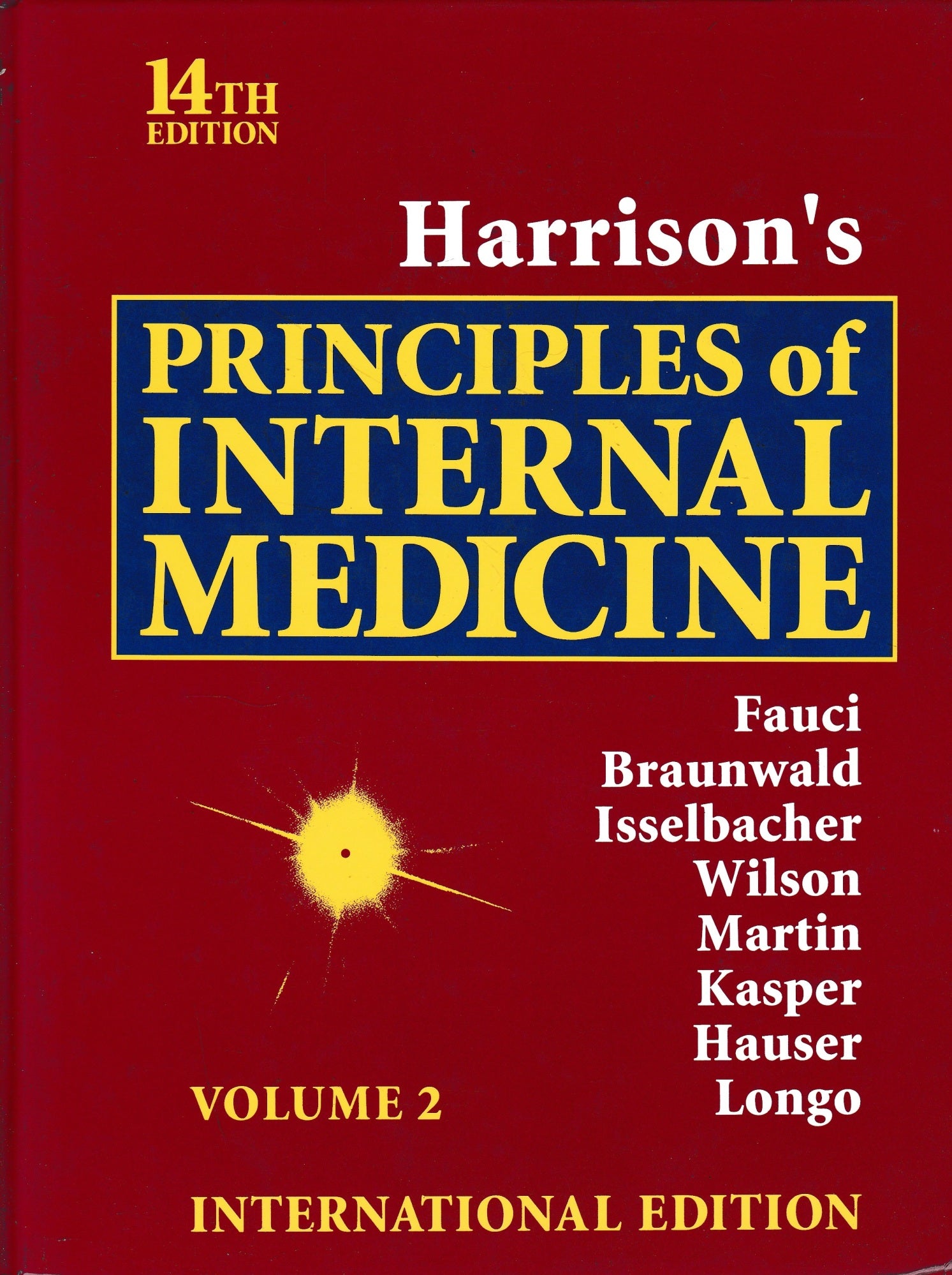 Harrison's Principles of Internal Medicine: vol. 2°. - copertina