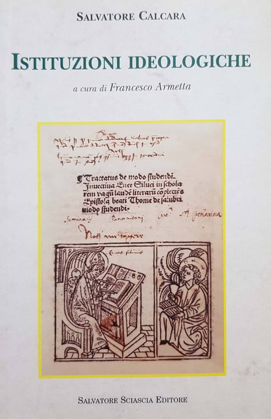 Istituzioni ideologiche ovvero trattato elementare della filosofia dello spirito umano - copertina