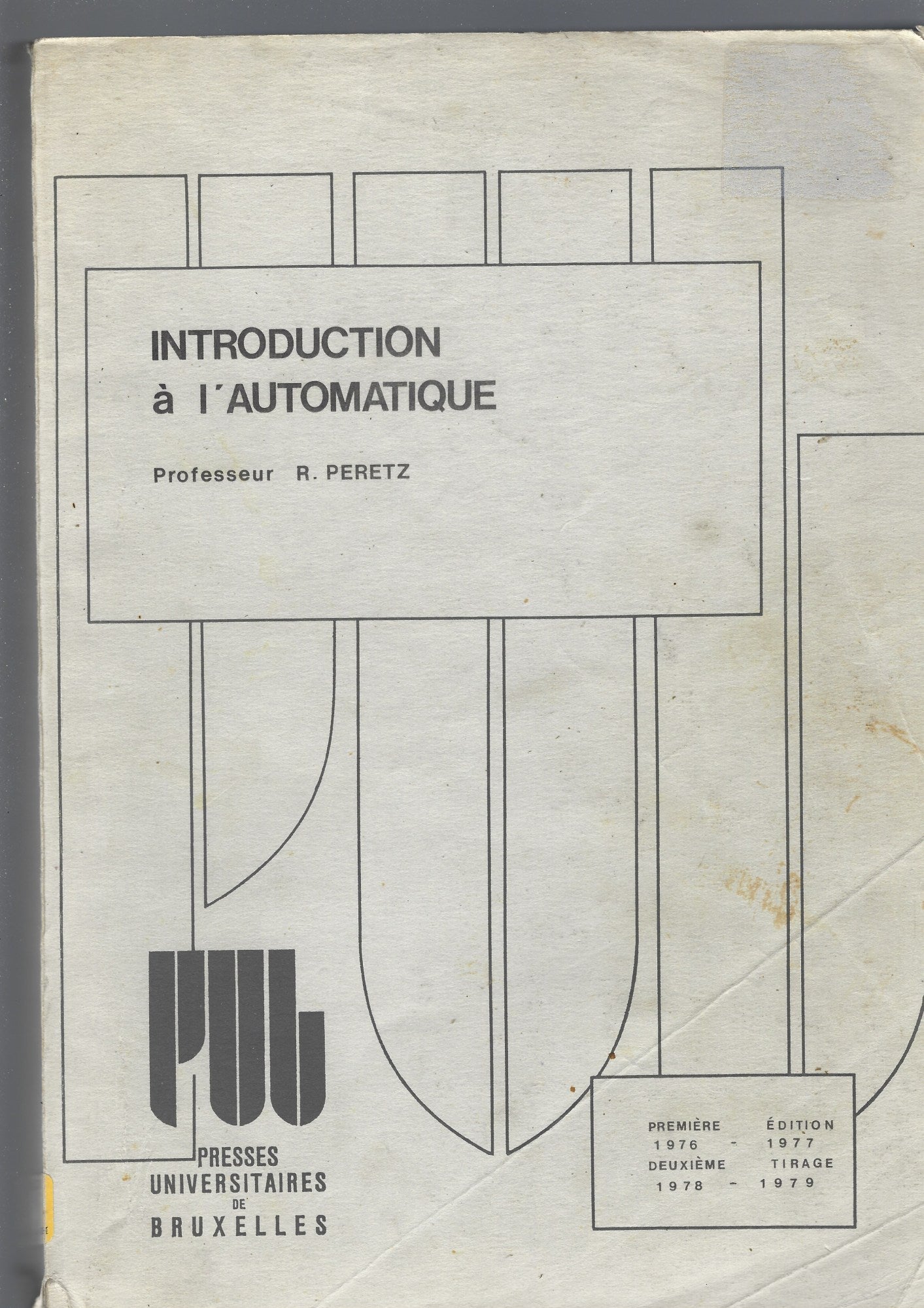INTRODUCTION à L' AUTOMATIQUE - copertina