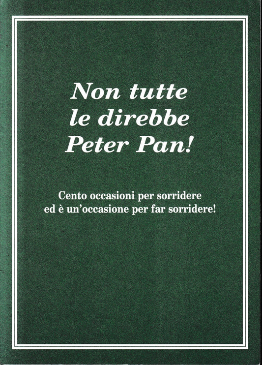 Non tutte le direbbe Peter Pan! Barzellette - copertina