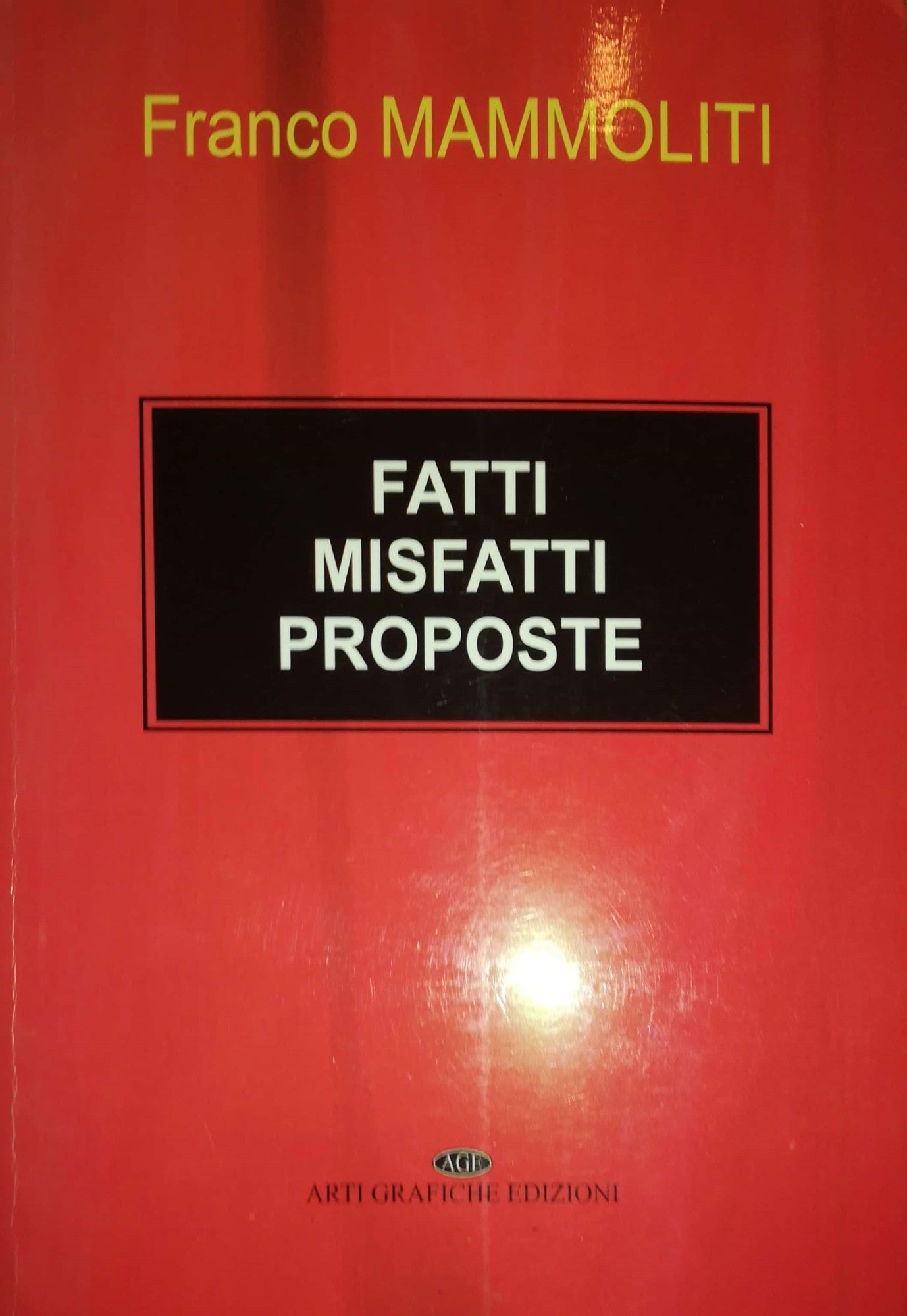 Fatti misfatti proposte - copertina