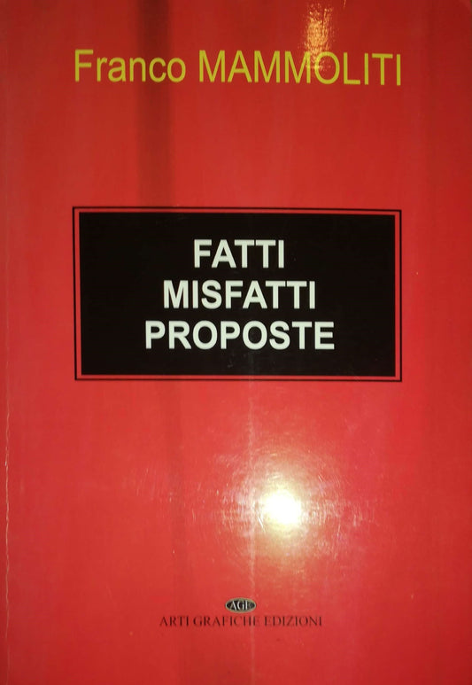 Fatti misfatti proposte - copertina
