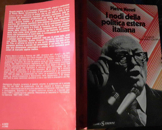 I nodi della politica estera italiana - copertina