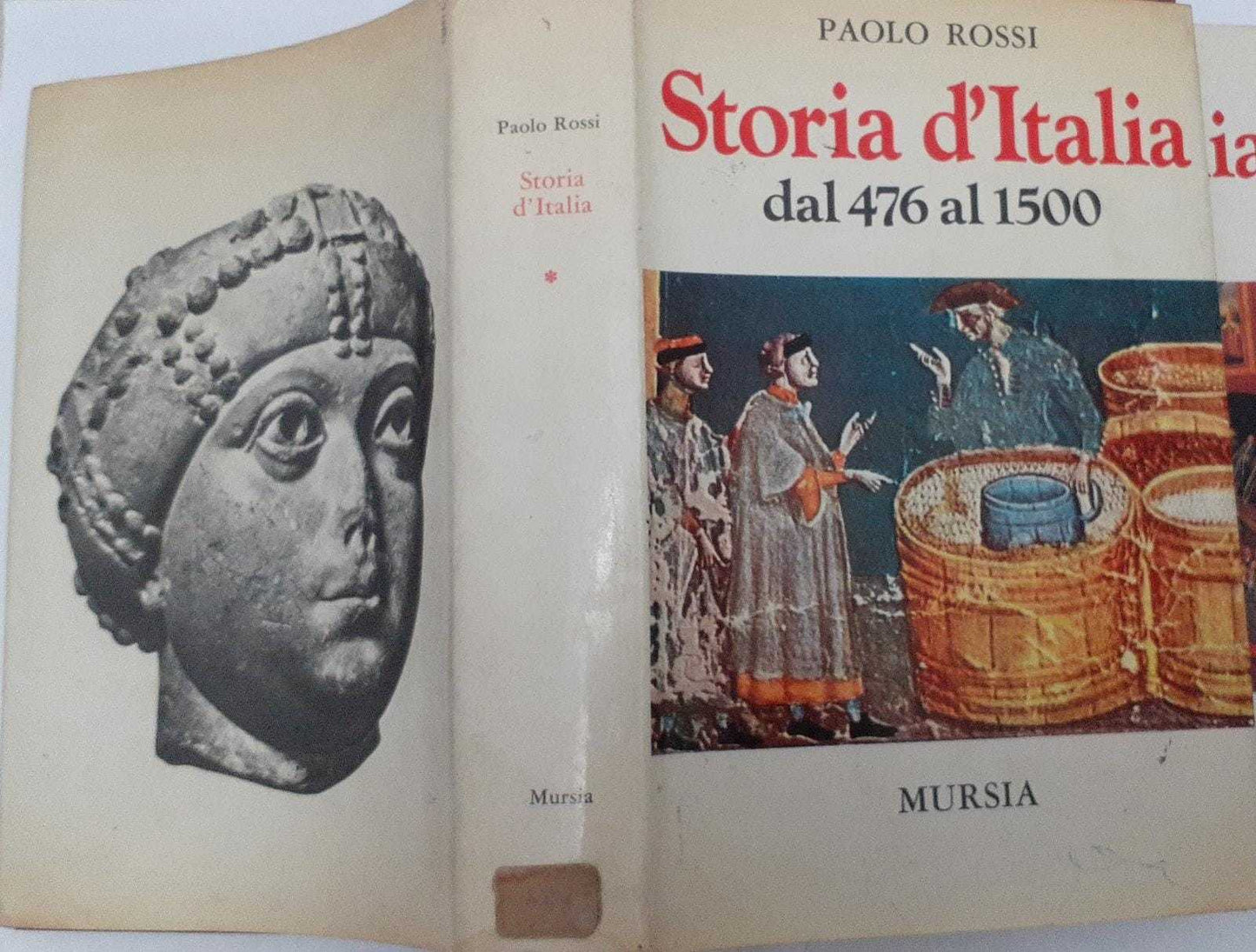 Storia d'Italia dal 476 al 1500. Volume primo - copertina