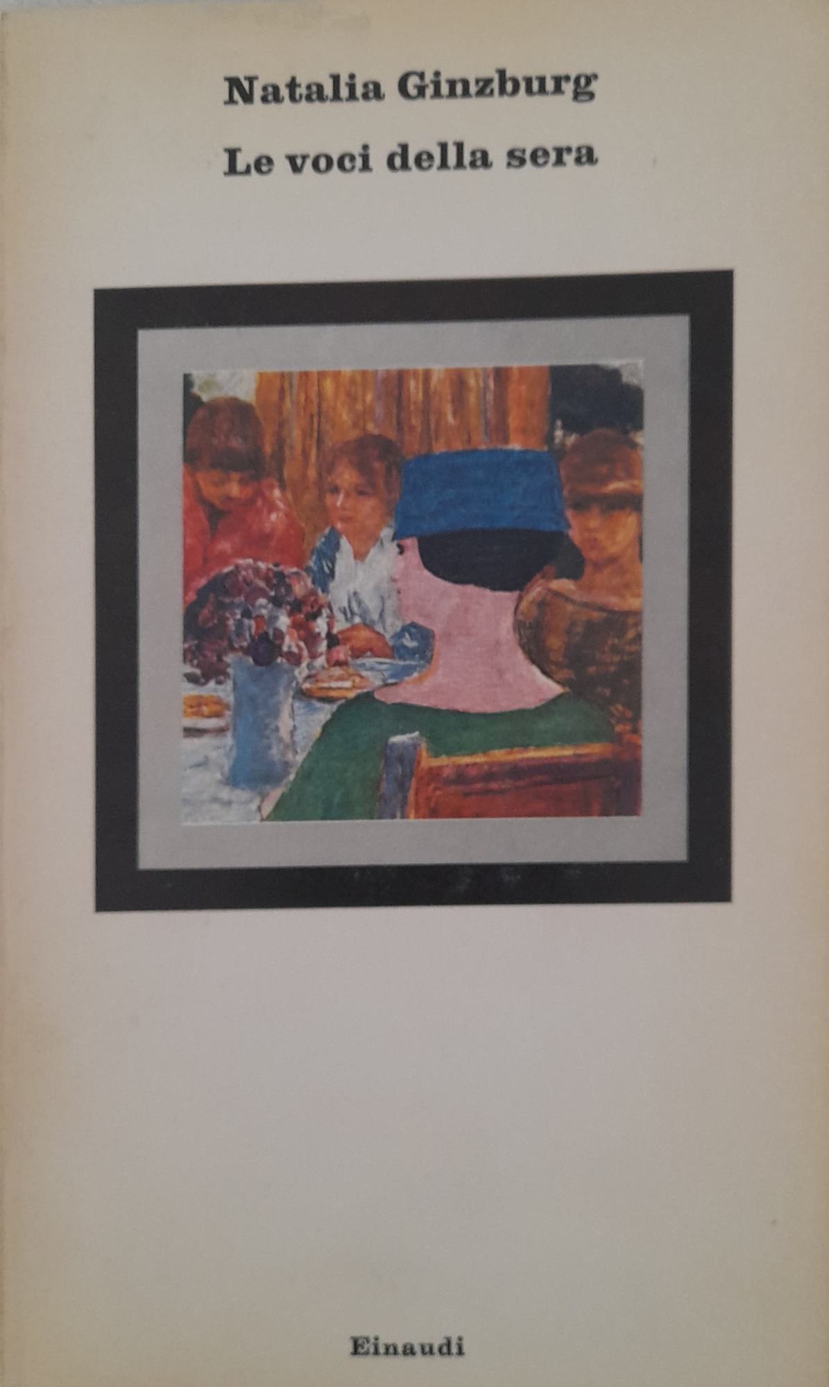 Le voci della sera - copertina