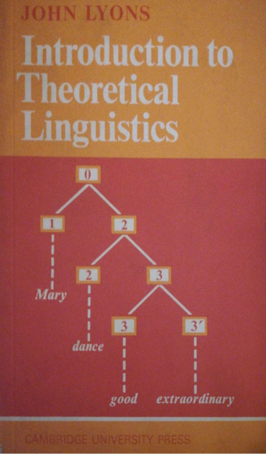 Introduction to Theoretical Linguistics - copertina