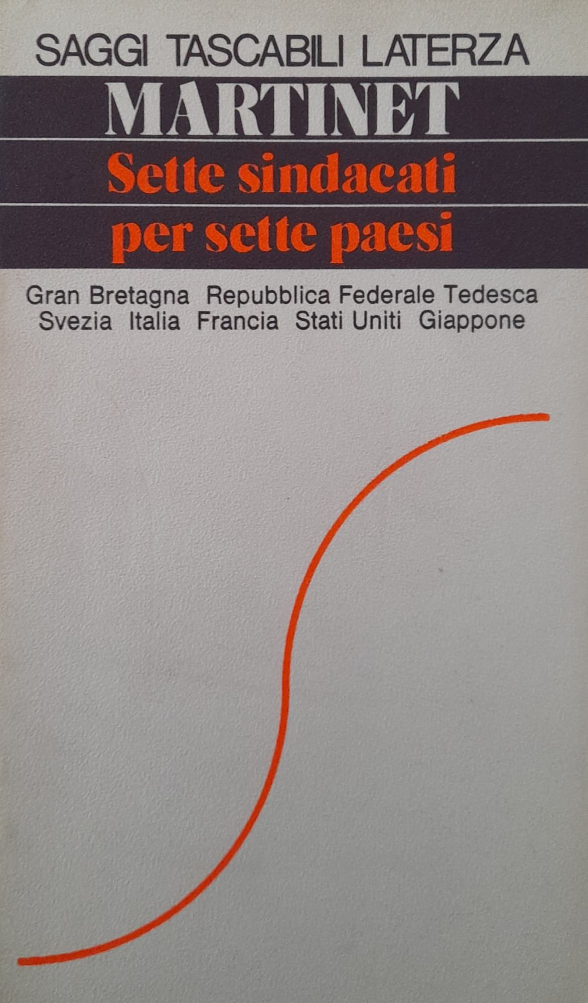 Sette sindacati per sette paesi - copertina