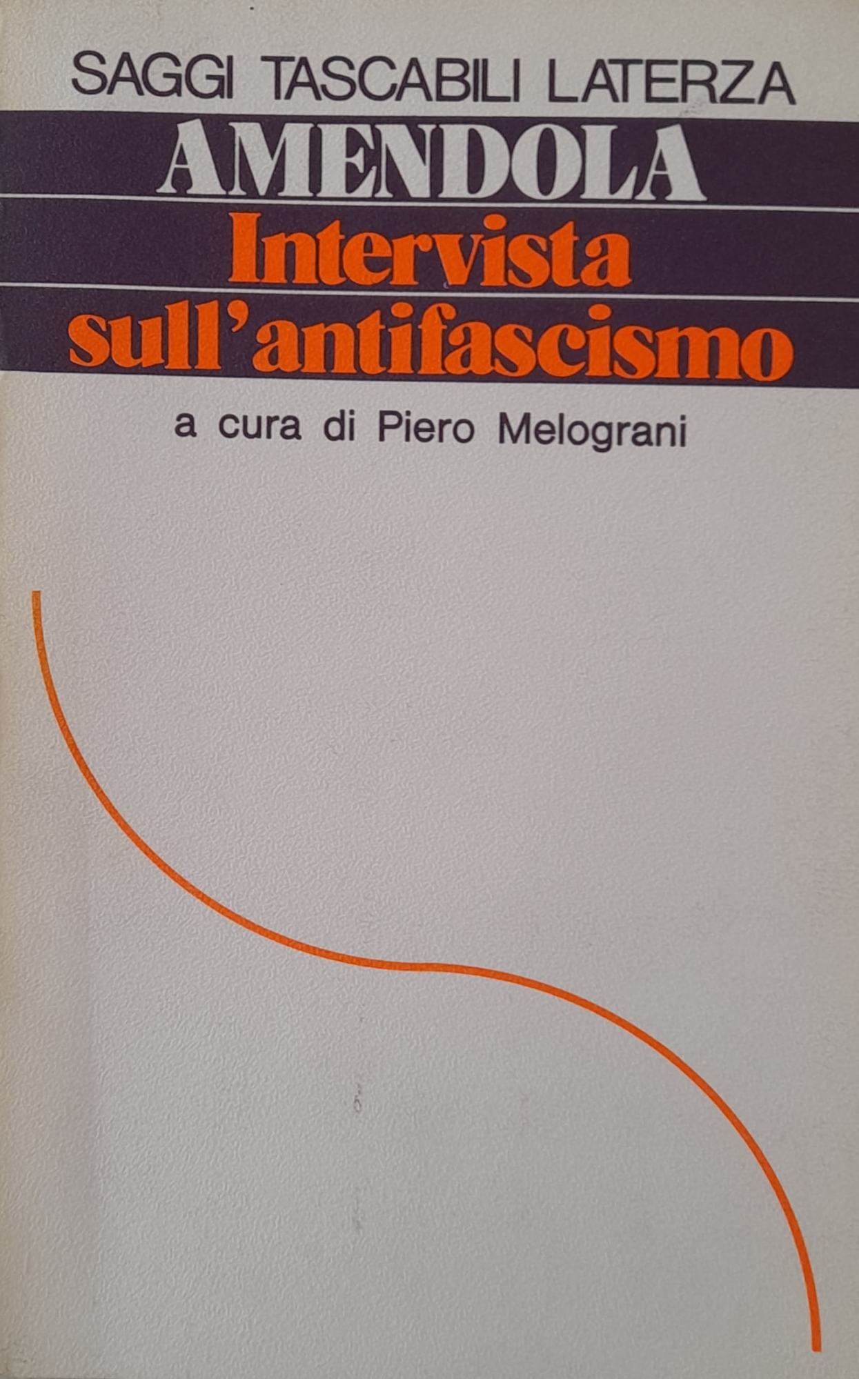 Intervista sull'antifascismo - copertina
