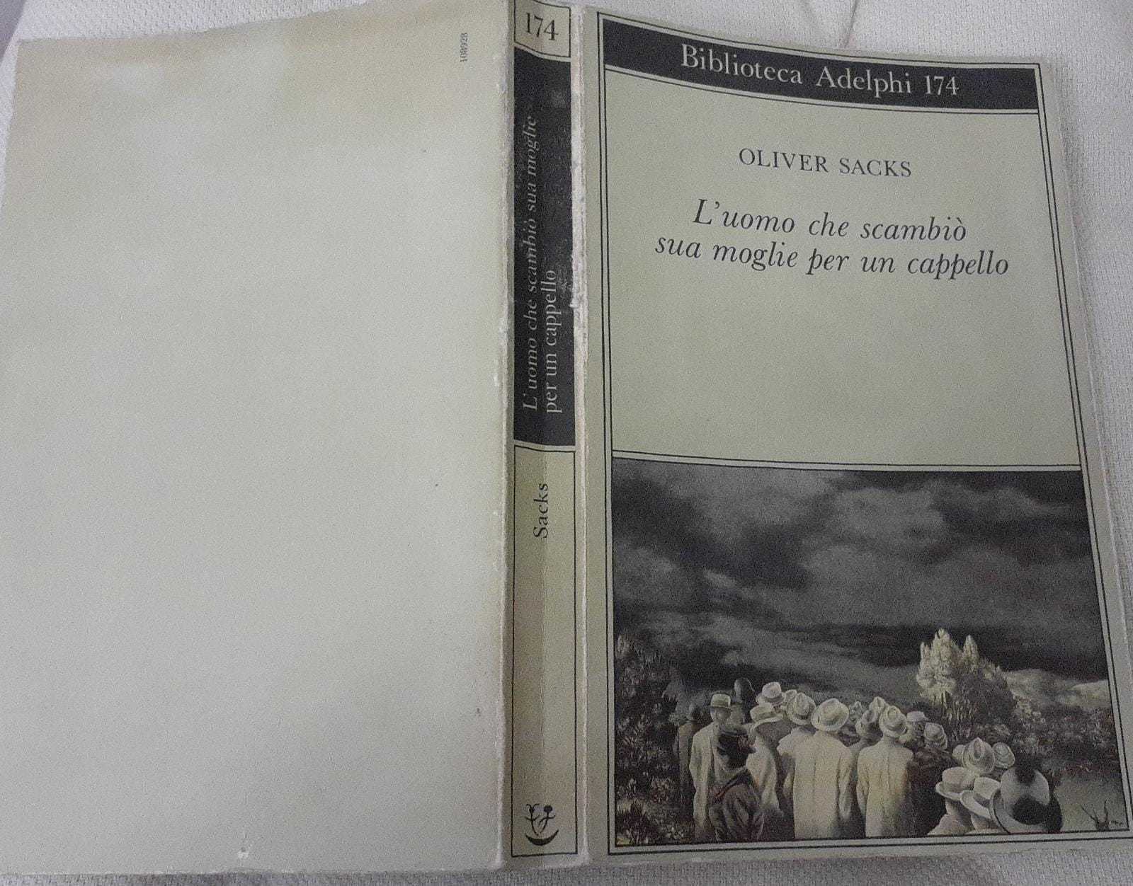 L'uomo che scambio' sua moglie per un cappello - copertina