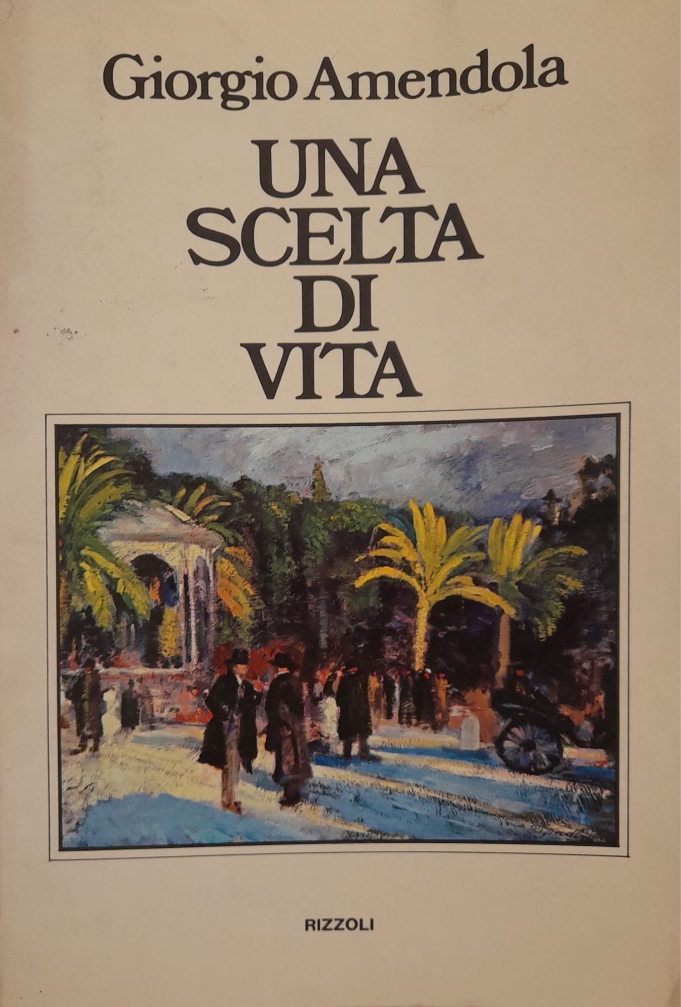 Una scelta di vita - copertina