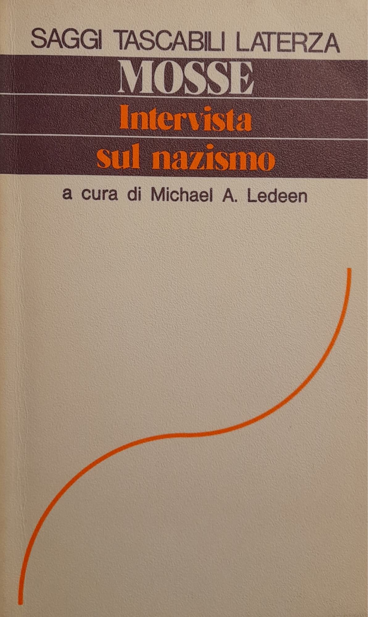 Intervista sul nazismo - copertina