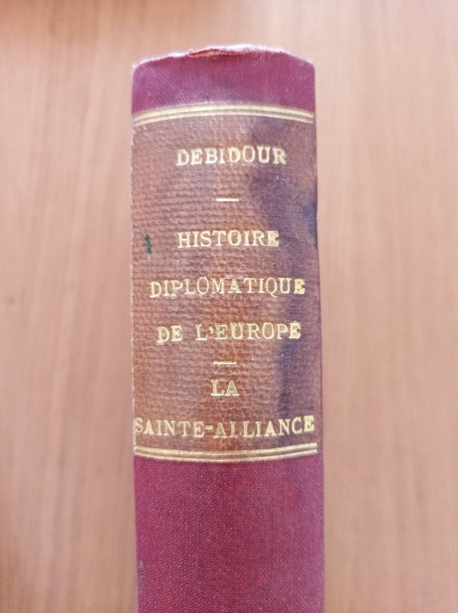 Histoire diplomatique de l'Europe - copertina