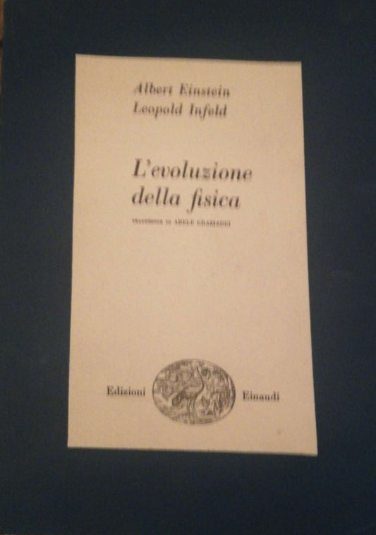 L'evoluzione della fisica - copertina