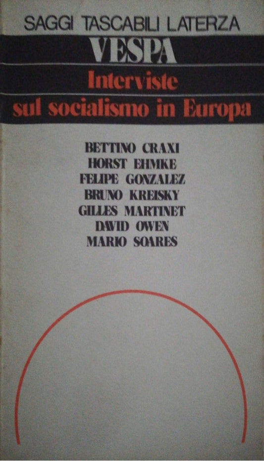 Interviste su socialismo in Europa - copertina