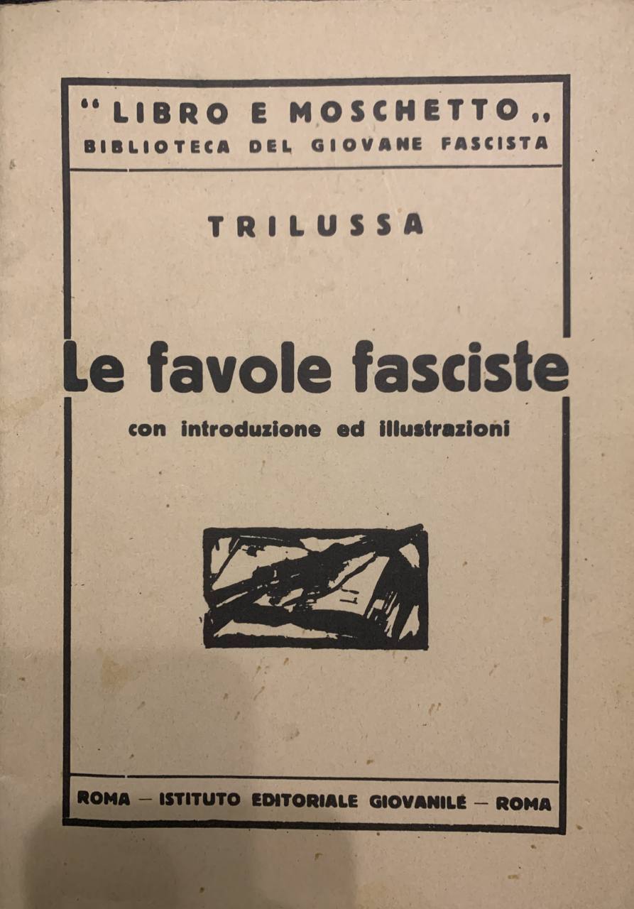 Le favole fasciste - copertina