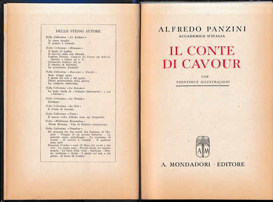 Il Conte di Cavour - copertina
