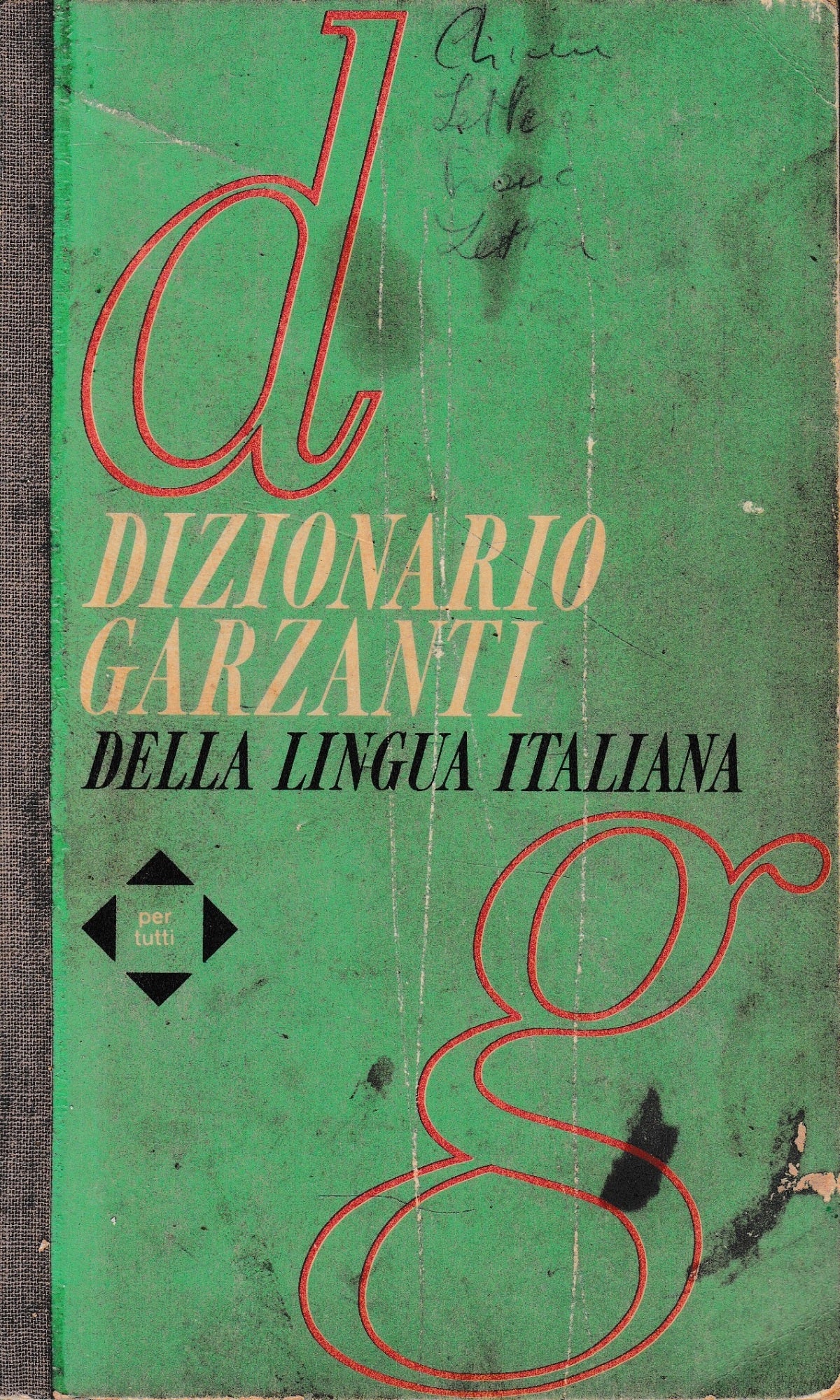 Dizionario Garzanti della lingua italiana - copertina