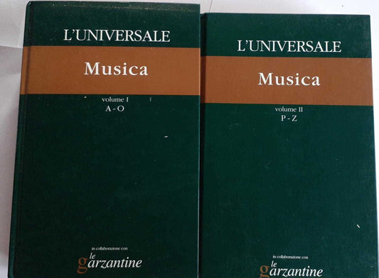 L'Universale. La Grande Enciclopedia Tematica 12/13 Volume I A-O, Volume II P-Z. - copertina