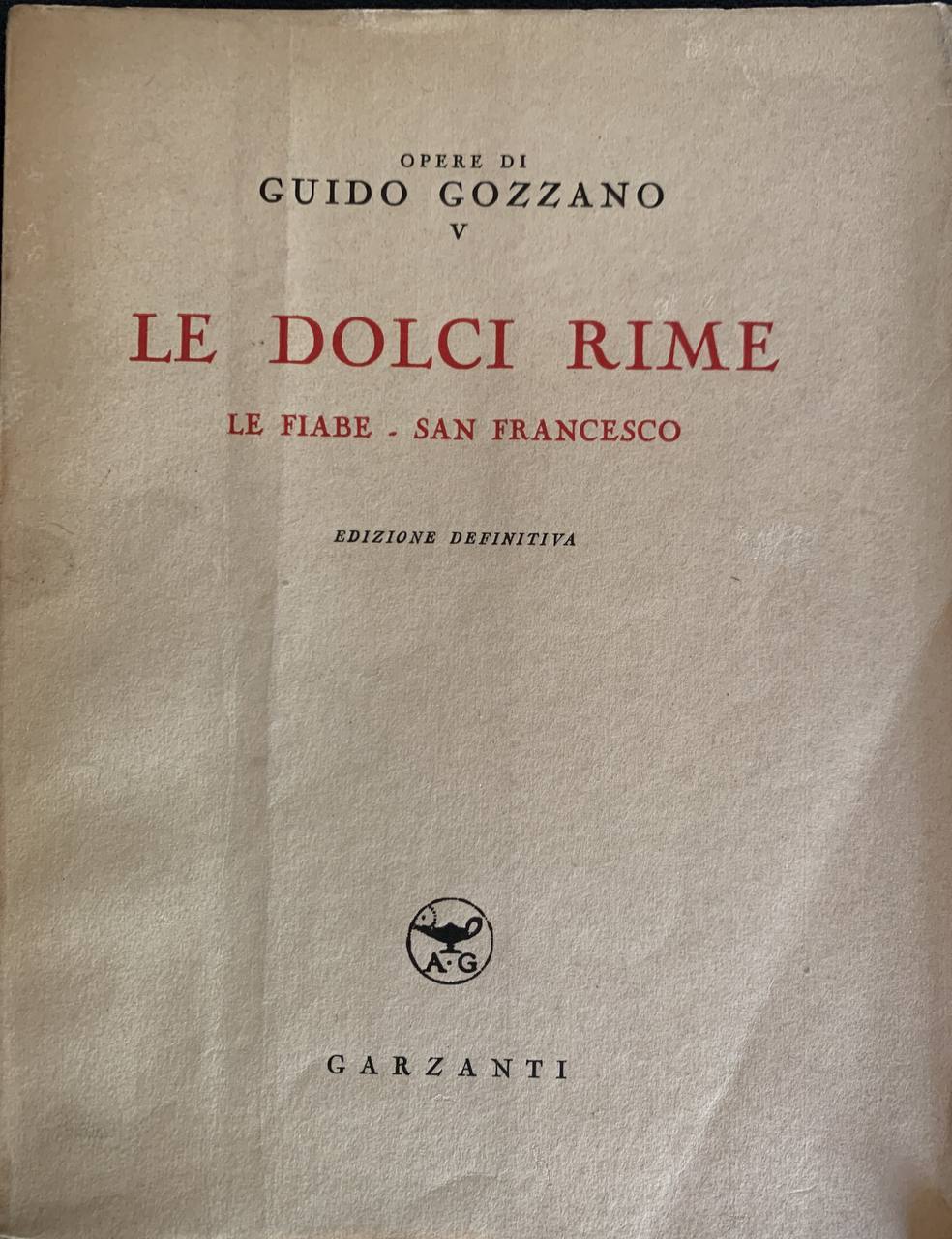 Le dolci rime. Le fiabe - San Francesco - copertina