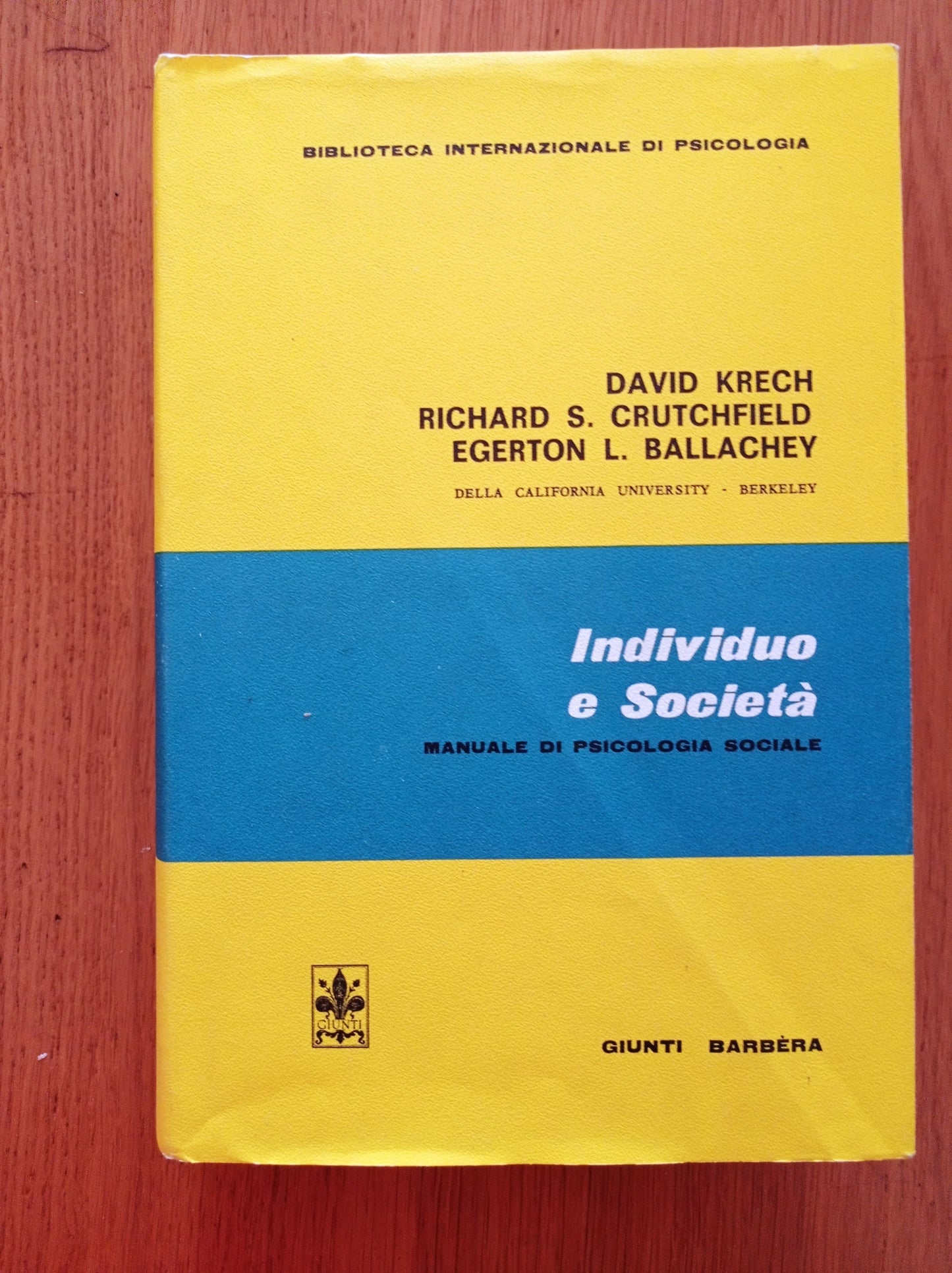 Individuo e Società - copertina