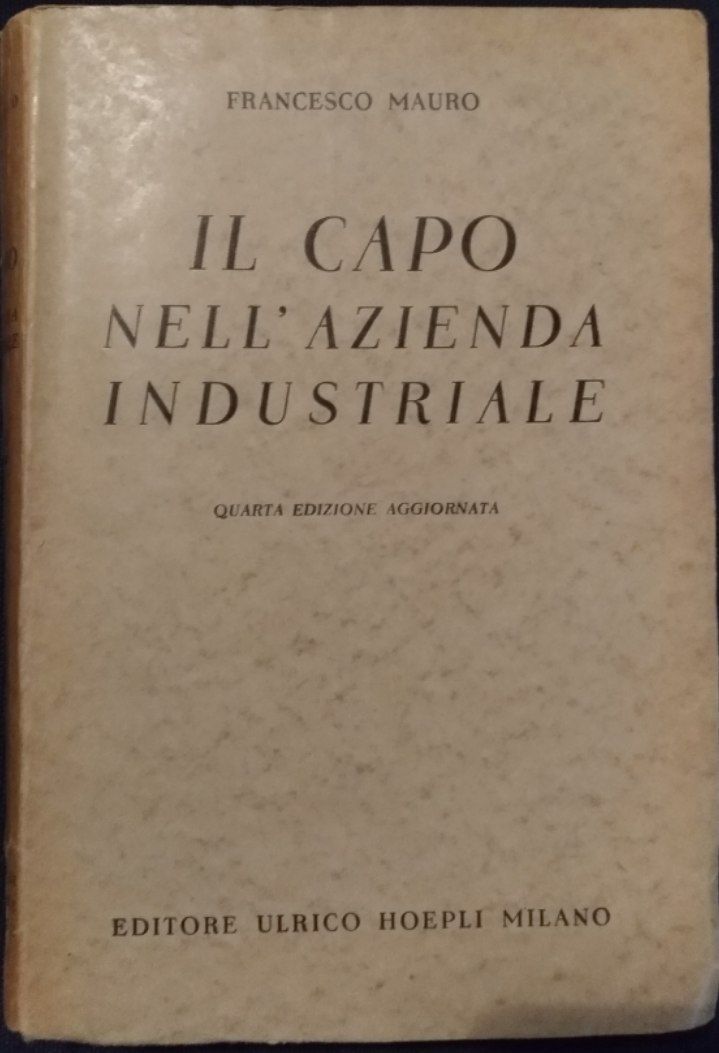 Il capo nell'azienda - copertina