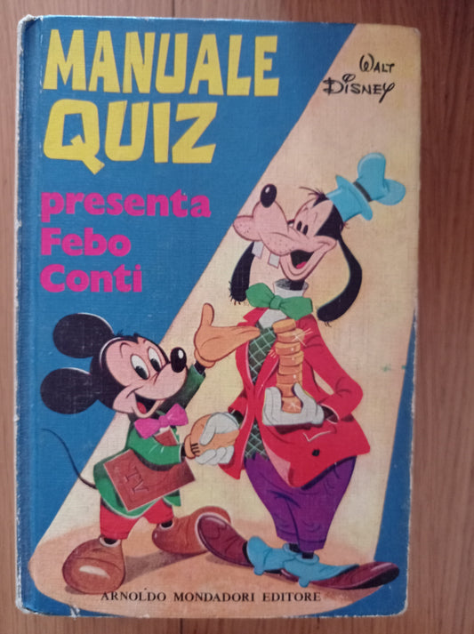 Manuale Quiz presenta Febo Conti - copertina