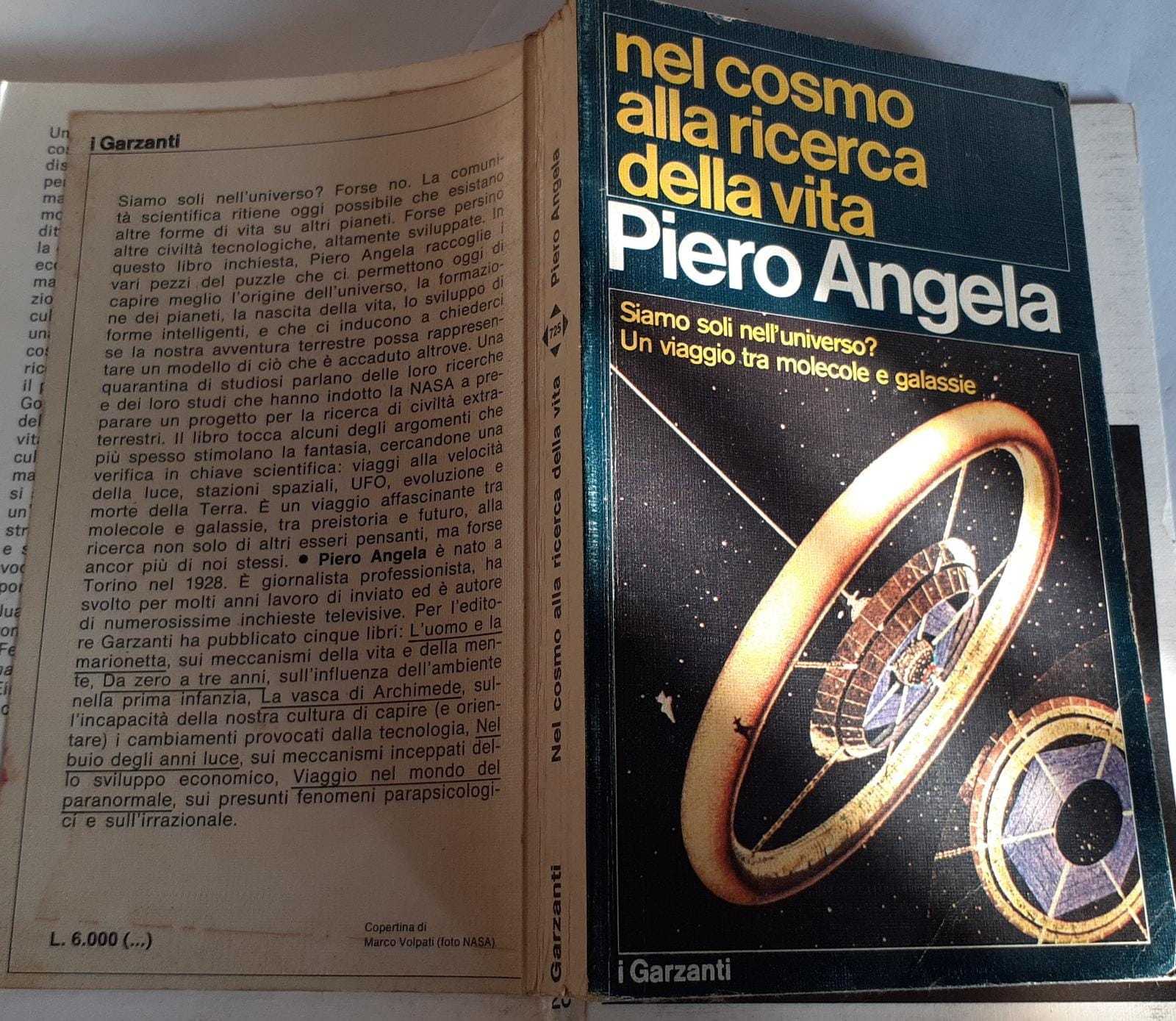 Nel Cosmo alla ricerca della vita - copertina