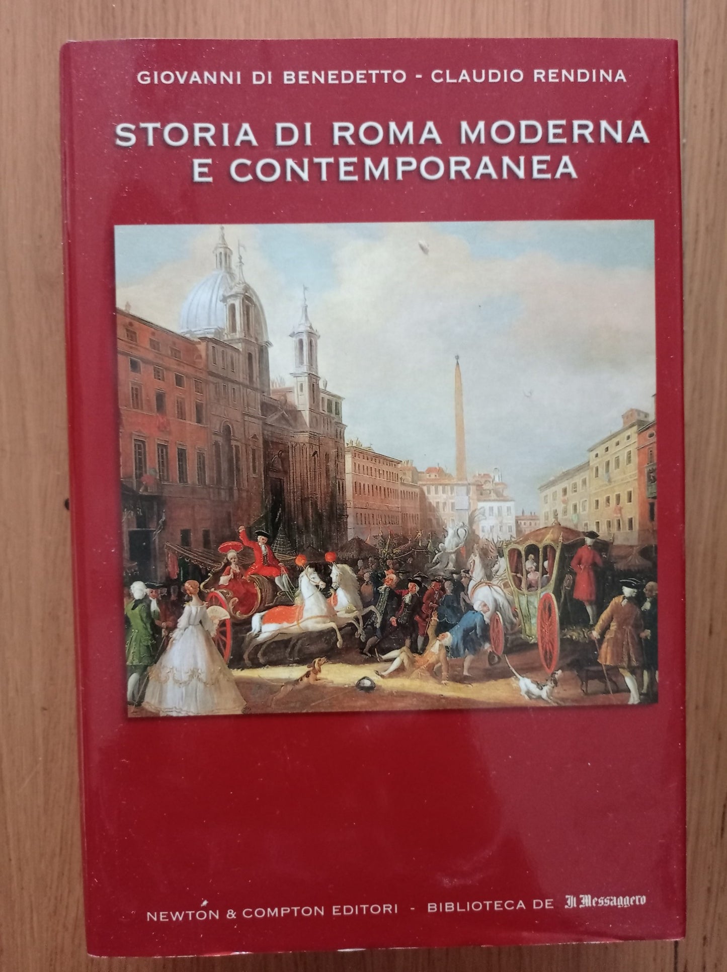 Storia di Roma Moderna e Contemporanea - copertina
