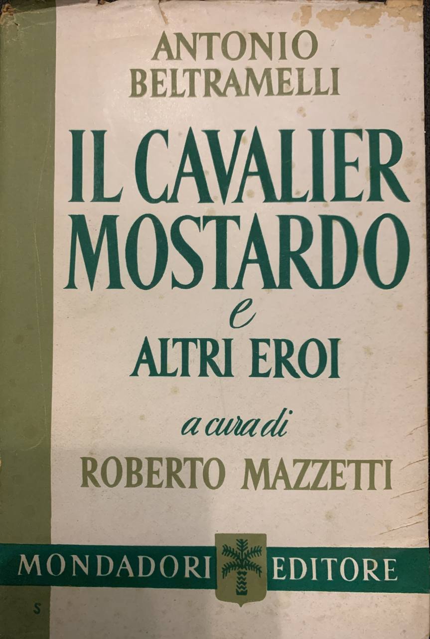 Il cavalier Mostardo e altri eroi - copertina