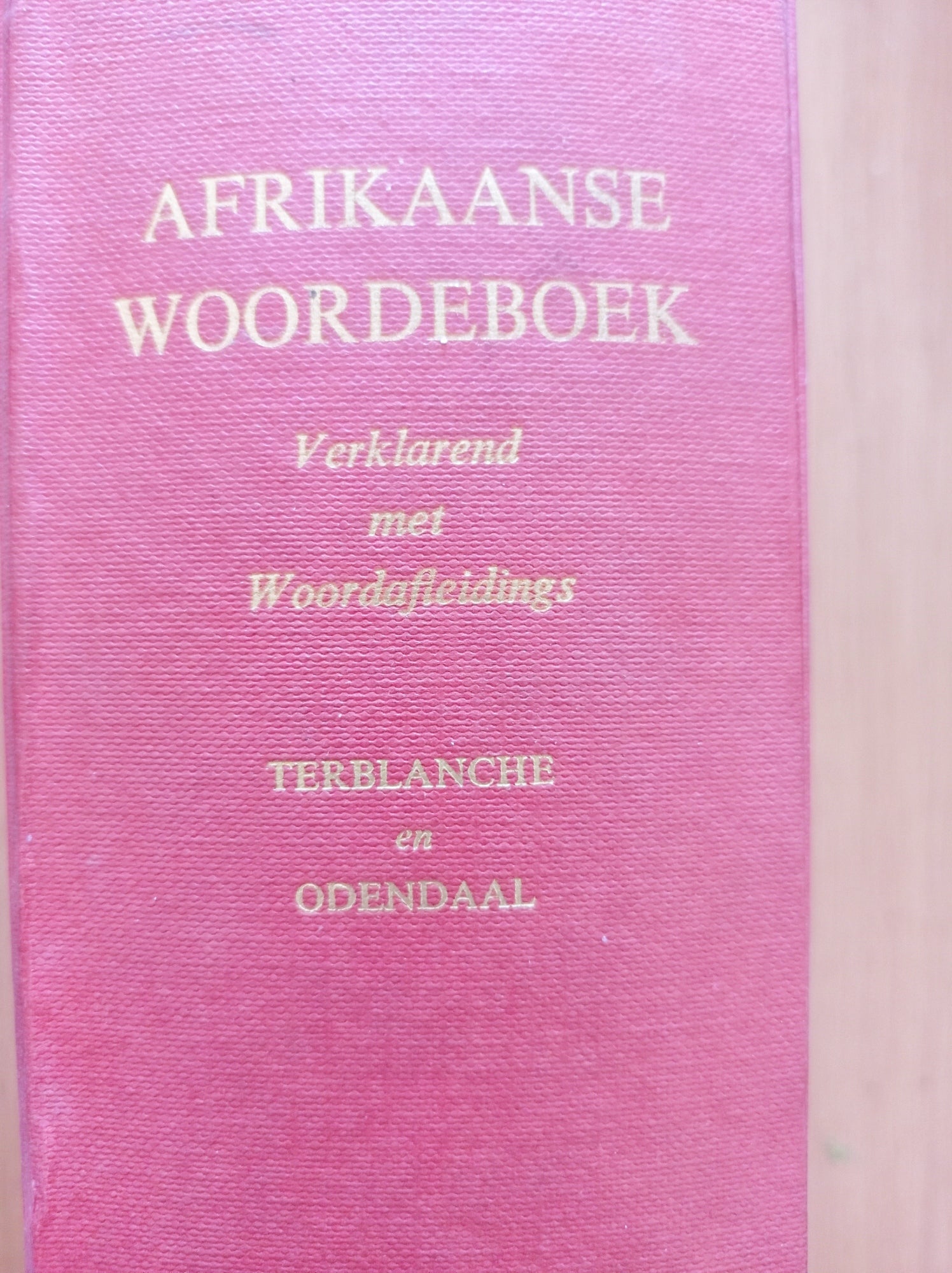 Afrikaanse Woordeboek - copertina