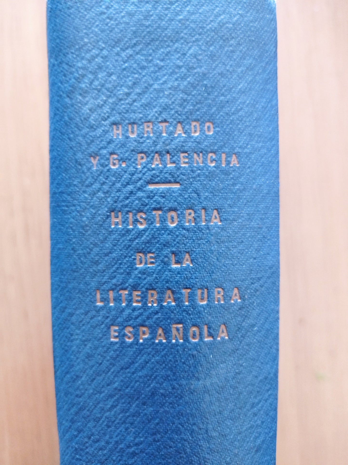Historia de la literatura espanola - copertina