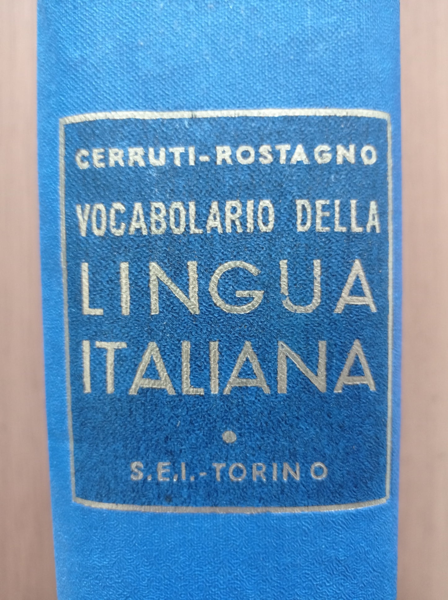 Vocabolario della lingua italiana - copertina