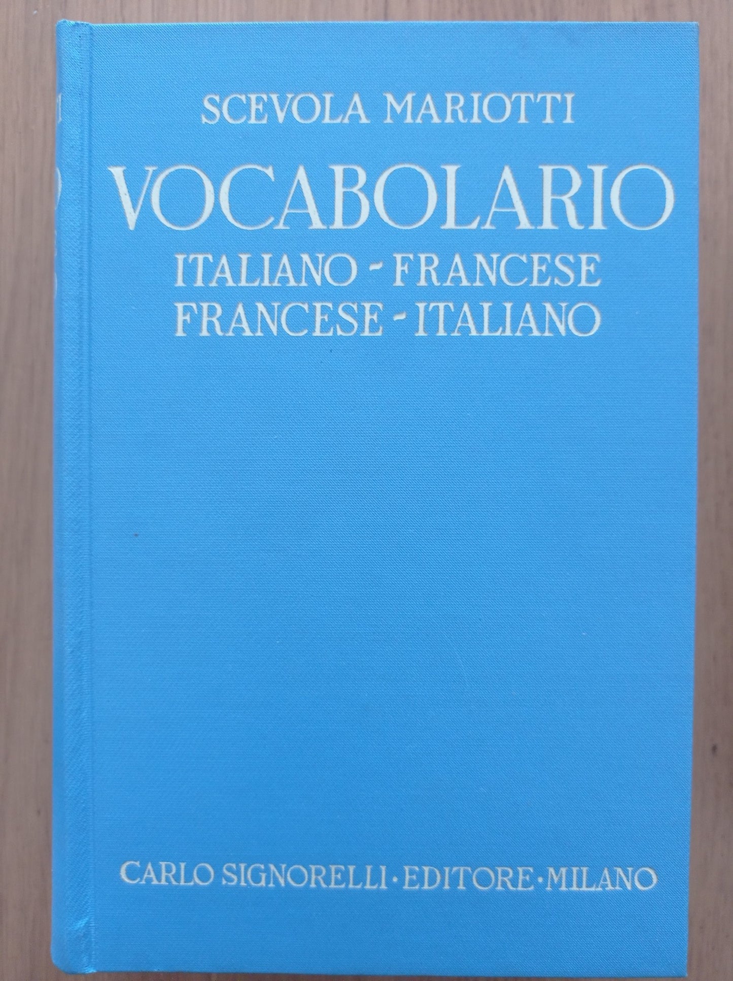 Vocabolario italiano francese francese italiano - copertina