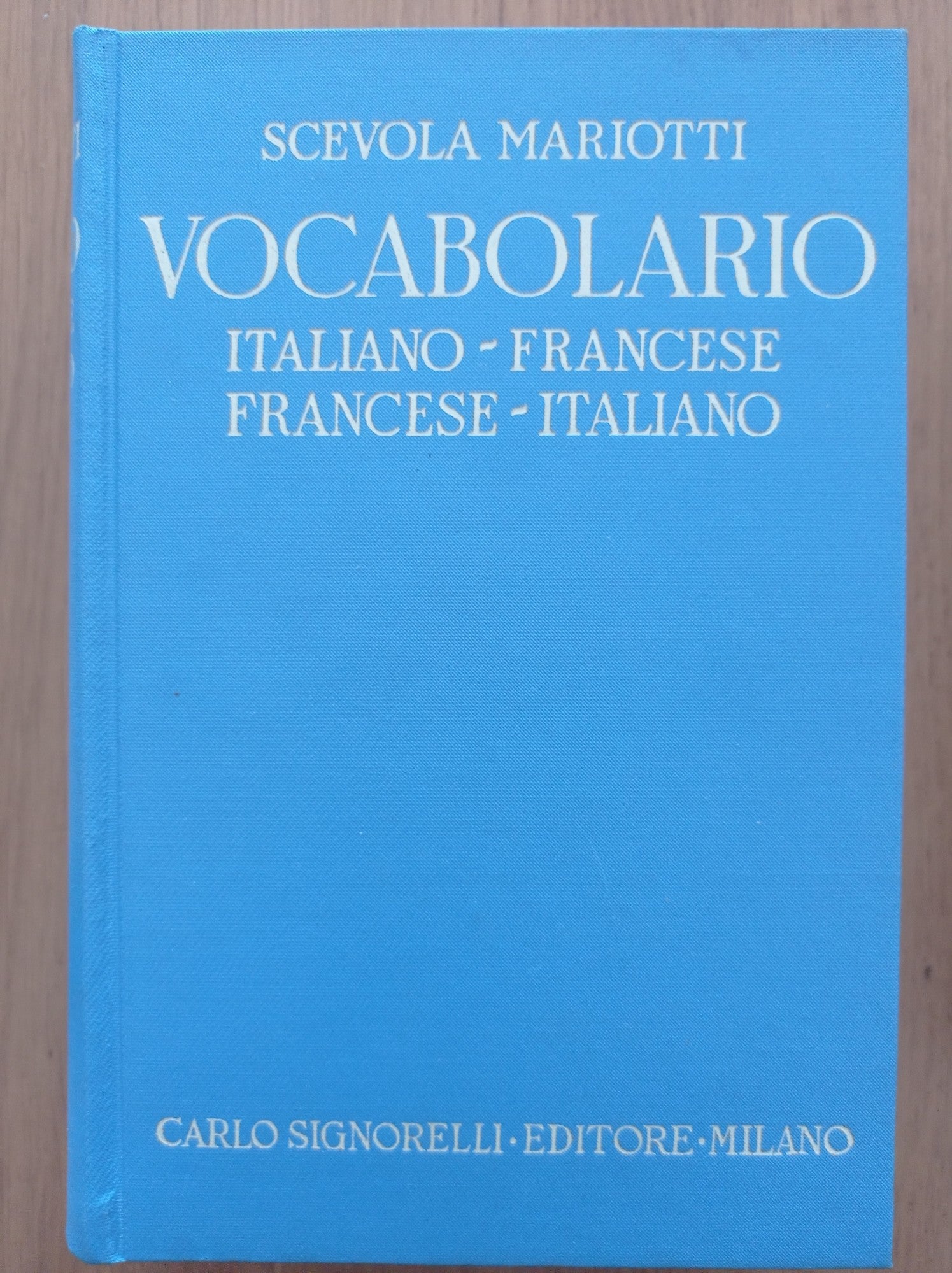 Vocabolario italiano francese francese italiano - copertina